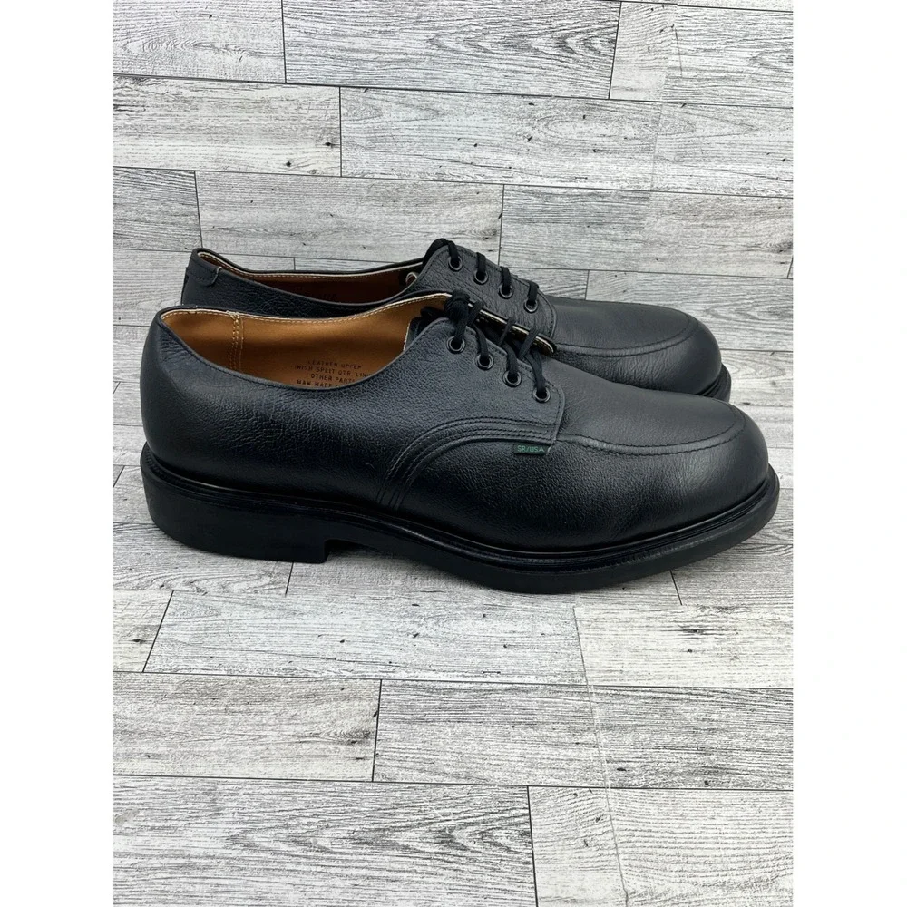 Red Wing 4406 Men Black Leather USPS Postal Approved Steel Toe Oxford Shoes 14 D